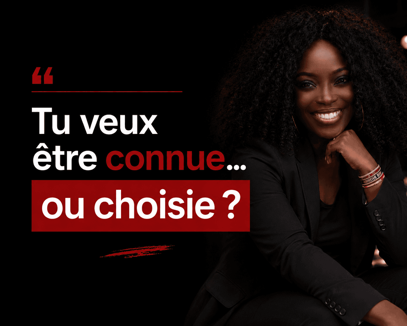 Rolly Collet : Être connue ou choisie ?